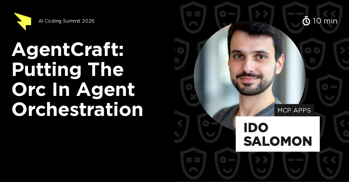 AgentCraft: Putting the Orc in Agent Orchestration by Ido Salomon