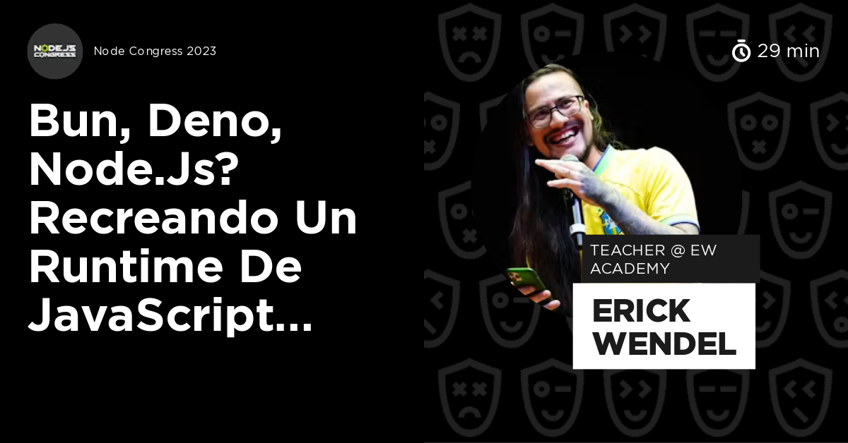 Bun, Deno, Node.js? Recreando un runtime de JavaScript desde cero ...