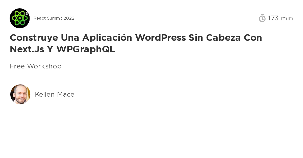 Construye una aplicación WordPress sin cabeza con Next.js y WPGraphQL