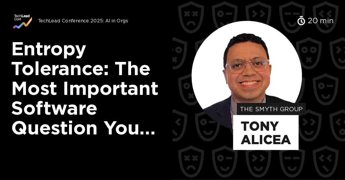 Entropy Tolerance: The Most Important Software Question You Aren't ...