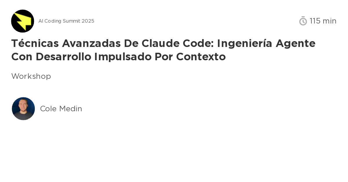 Técnicas Avanzadas de Claude Code: Ingeniería Agente con Desarrollo ...