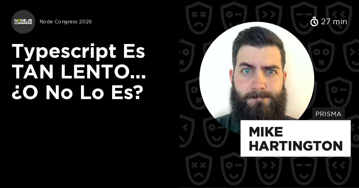 Typescript Es TAN LENTO...¿O No Lo Es? by Mike Hartington